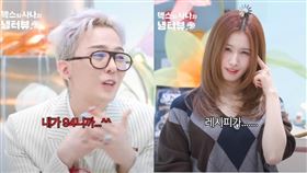 GD（左）和Sana（右）傳緋聞後同框。（圖／翻攝自YouTube）