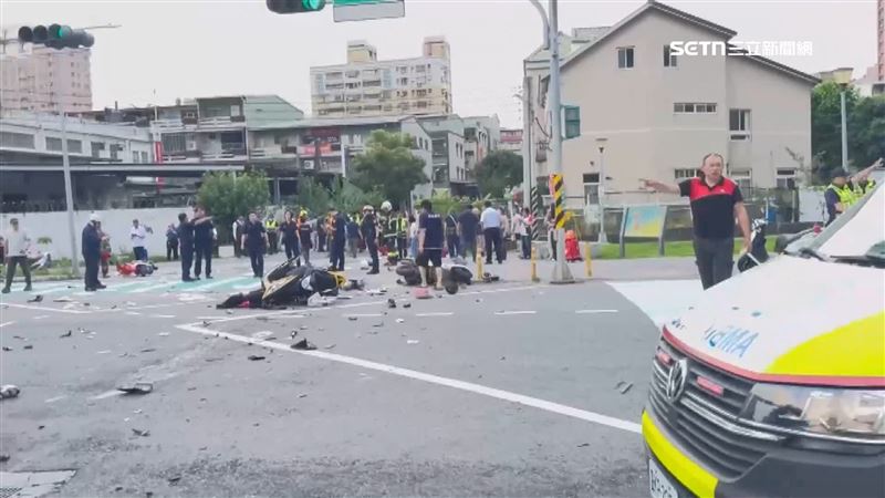 新北市78歲退休老翁余文正，去年在三峽開車暴衝，釀成3死12人傷。（圖／翻攝畫面）