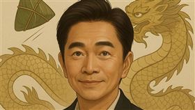 吳宗憲透過AI製作端午節賀圖，沒想到意外撞臉梁朝偉。（圖／翻攝自吳宗憲IG)