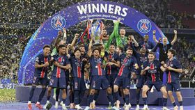 ▲巴黎聖日耳曼奪下歐冠金盃。（圖／美聯社／達志影像）