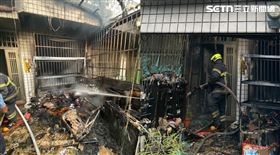 台南市,鹽水區,婦人,小孩,嗆傷,火警,端午節,連假▲圖片描述。（圖／翻攝畫面）