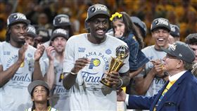 ▲溜馬席亞康（Pascal Siakam）拿下東區決賽MVP。（圖／美聯社／達志影像）
