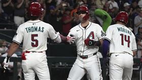 ▲國民隊首局就攻下10分。（圖／美聯社／達志影像）