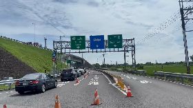 國5北向宜蘭端「紫爆」  估晚間10