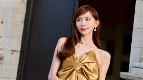 林志玲被暗酸嫁錯老公。（圖／翻攝自林志玲微博）