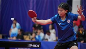 WTT球星挑戰賽  葉伊恬止步桌球女單16強台灣桌球小將葉伊恬（圖）10日在世界桌球職業大聯盟（WTT）杜哈球星挑戰賽不敵中國新星蒯曼，止步女單16強。圖為葉伊恬2023年參加烏蘭巴托東亞青年運動會桌球賽事畫面。（體育署提供）中央社記者黃巧雯傳真  114年1月10日