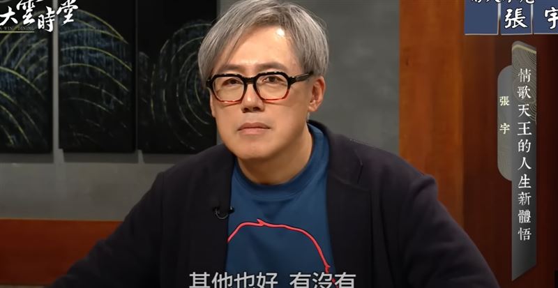張宇上節目片段近來又重新上架（圖／翻攝大雲時堂YT）