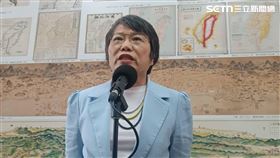 內政部長劉世芳今（2）日赴立法院內政委員會前受訪。(圖/記者盧素梅攝影)