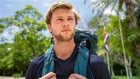 實境節目《環遊世界大冒險》帥氣選手山姆頗受觀眾喜愛。（圖／翻攝自BCC）