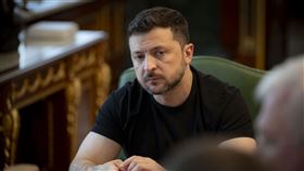 澤倫斯基，烏克蘭。（圖／翻攝自澤倫斯基Ｘ平台）