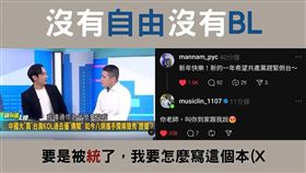  ▲台灣網友過去在青鳥運動時製作的創意標語。（圖／翻攝自Thread @darkworld.darktime.darkmind）