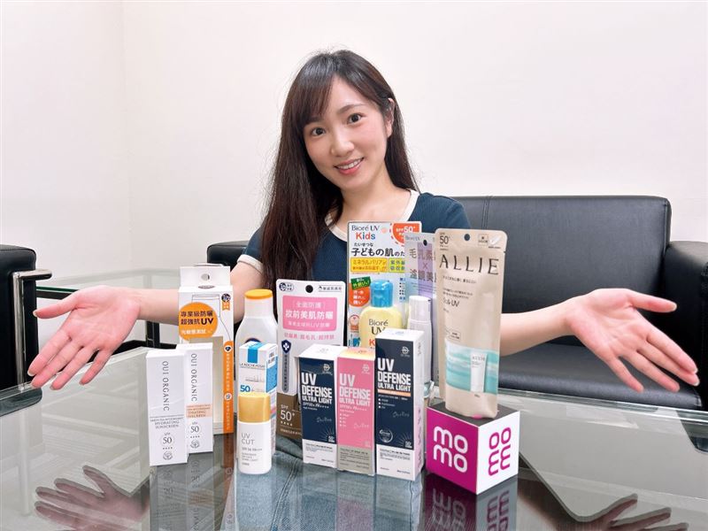 「防曬」已成現代人的夏季必修課,momo站上近一個月防曬用品銷量年增提升20%。(圖/品牌業者提供)