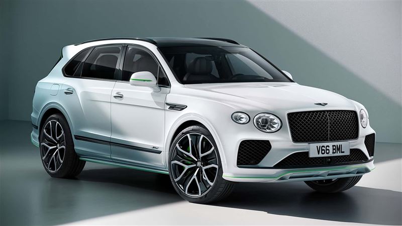 Bentayga Speed休旅車。(翻攝Bugatti)