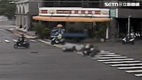 車禍,變換車道,台中,老翁,死亡（圖／翻攝畫面）