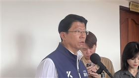 ▲國民黨立委謝龍介3日上午在立法院受訪。（圖／記者蘇晏男攝影）