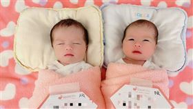 ▲再苦我也把妳們生出來！辣媽躺床100天讓雙胞胎女兒健康來到世界，苦盡甘來。（圖／愛麗生婦產科提供） 
