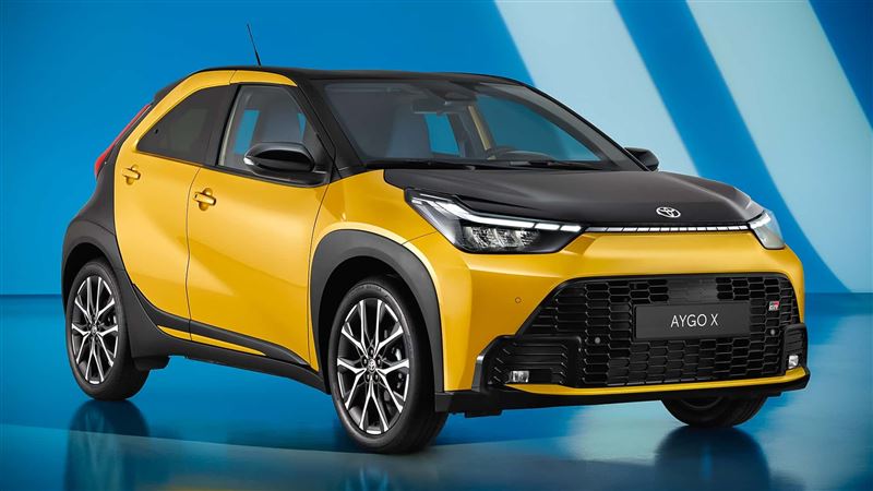 豐田Aygo X全新追加的 GR Sport 車型。(圖/翻攝Toyota)
