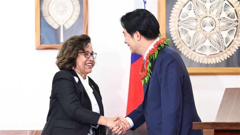 馬紹爾總統海妮訪台　重申挺台國際參與