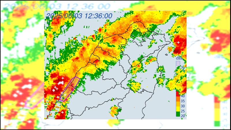 新／換中部注意！大雷雨轟「2縣市」1小時