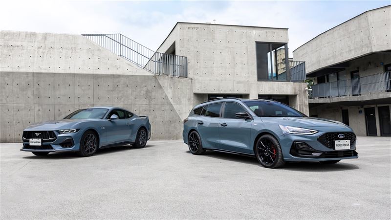 New Ford Focus Wagon紐柏林限定版首度導入野馬裝屬塗裝。(圖/FOED提供)