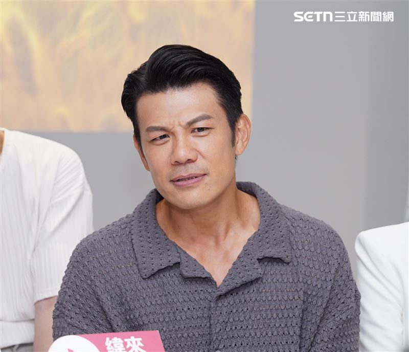 陳志強對好友的紛爭感到無奈。(圖/記者趙于瑩攝影)