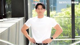 羅承軒帥氣長相被稱為「小彭于晏」，熱愛健身也苦練出一身精壯身材。（圖／記者鄭孟晃攝影）