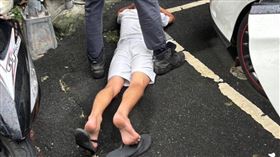 北市刑大逮獲竹聯幫地堂詐團及行動水房，就是害內湖母女輕生案元凶。（圖／翻攝畫面）