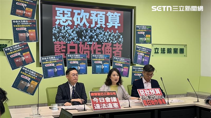 吳思瑤(中)表示,改路名的權責屬於地方政府,不應主客易位。(圖/記者詹宜庭攝影)