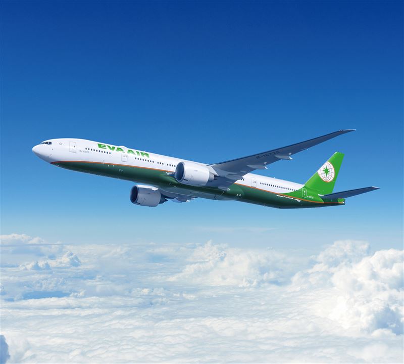 長榮BR271台北飛馬尼拉班機,今(7日)起飛後又返航。(圖/長榮航空提供)