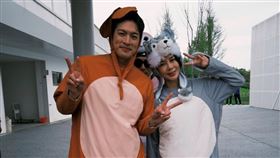 林美貞(右)腿軟喊後悔接通告(圖／中視提供)