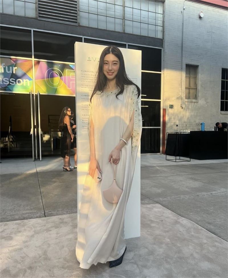孫瑩瑩現身洛杉磯。（圖／翻攝自孫瑩瑩IG）