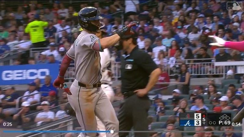 卡洛爾（Corbin Carroll）和馬提（Ketel Marte）同場炸裂雙響砲。（圖／翻攝自MLB官網）