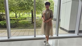 崔佩儀今天錄影受訪。（圖／記者蔡維歆攝影）