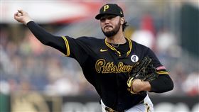 ▲匹茲堡海盜王牌斯金斯（Paul Skenes）。（圖／美聯社／達志影像）