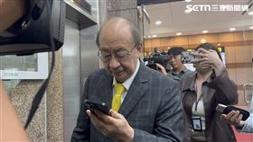 ▲柯建銘出席民進黨中常會。（圖／記者詹宜庭攝影）