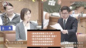 ▲卓冠廷質詢新北市文化局長張䕒育。（圖／卓冠廷提供） 