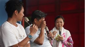 ▲講到太子留下的那句話，林幸福忍不住流下眼淚。（圖／記者范振軒攝影）