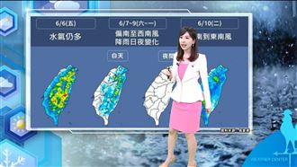 梅雨鋒面要走了　完全放晴時間曝