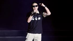 饒舌歌手閩南狼（陳柏源）出席《挺自由愛台灣公益音樂會》（圖／記者鄭孟晃攝影）