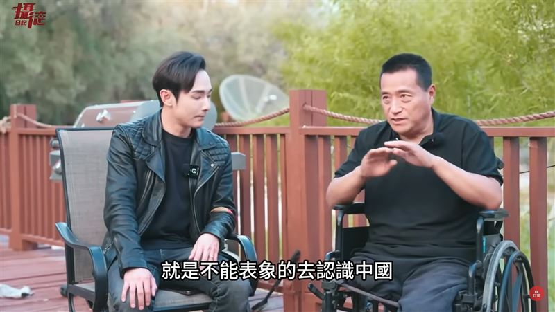 六四倖存者方政對台灣人喊話。(圖/翻攝自「攝徒日記Fun TV」YT)