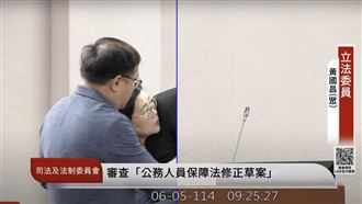 備詢到一半！考試院秘書長突然暈倒