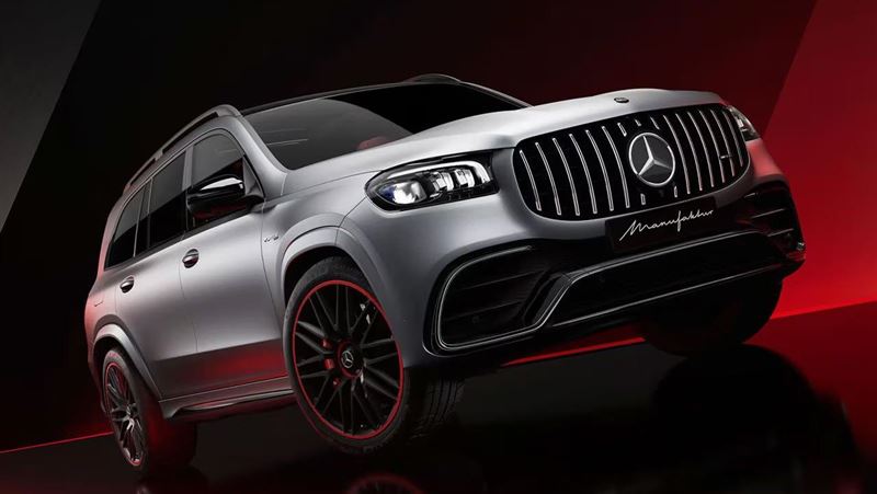 AMG GLS 63 Arctic Silver限量450輛。（翻攝Mercedes-Benz）