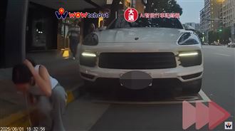 她下車吐一口濃白是刷牙？闢謠照竟是造假