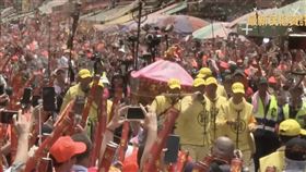 ▲白沙屯媽祖、山邊媽祖抵達北港朝天宮。（圖／寶島神很大）