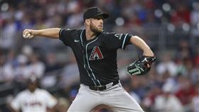 ▲響尾蛇先發投手凱利（Merrill Kelly）前5.2局投出「無安打比賽」。（圖／美聯社／達志影像）