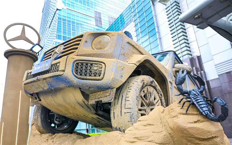展期即日起至 6月15日,每日11:00至21:00開放參觀。(Mercedes-Benz提供)