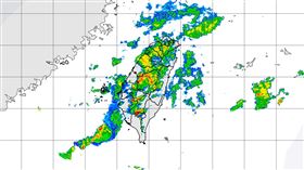 氣象署在今（5）天15:00發布豪雨特報。（圖／翻攝自氣象署）
