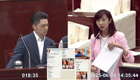 ▲許淑華質詢蔣萬安，家長陳情未成年兒女欲參加性愛趴（圖／翻攝畫面）