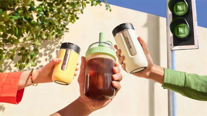 Nespresso推出系列時尚配件,營造專屬的風格冰咖啡日常。(圖/品牌業者提供)