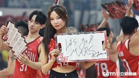 ▲TPBL季後賽，臺北戰神啦啦隊Taishin Wonders韓籍成員李素泳。（圖／記者劉彥池攝影）